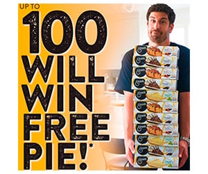 Win x2 Edwards Desserts + Pie Lovers Unite Sticker Pack Until October 14
