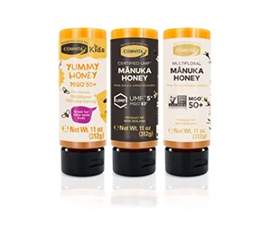 Free bottle of Squeezable Honey