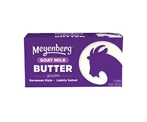 Free pack of Goat Milk Butter