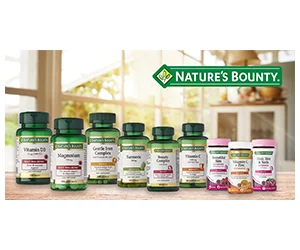 Free Nature’s Bounty Supplements Until 29th November