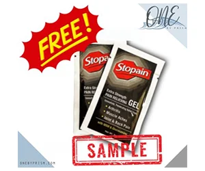 Free Stopain Gel Sample