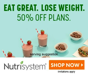 Save 50% OFF First Week + FREE Shipping from Nutrisystem
