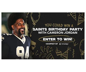 Win Saints Themed Birthday Party With Themed Swag And Decor Courtesy
