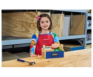 Free My First DIY Toolbox Craft Kit At Lowe's On January 20th