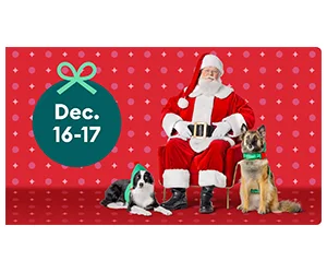 Free Photo With Santa At PetSmart On Dec. 16-17
