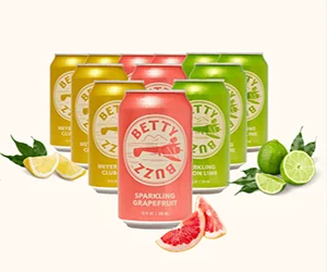 Free Betty Buzz Sparkling Soda