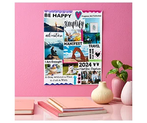 Free New Year's Vision Board Craft Kit At Michael's On January 7th