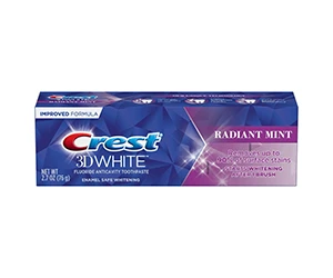 Crest 3D White Fluoride Anticavity Whitening Toothpaste at CVS Only $3.99 (reg $4.69)