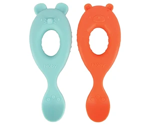 Free Nuby Silicone Animal Spoons