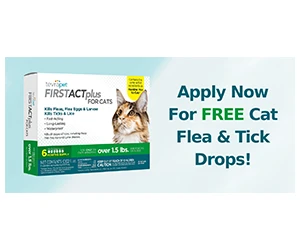 Free Cat Flea & Tick Drops