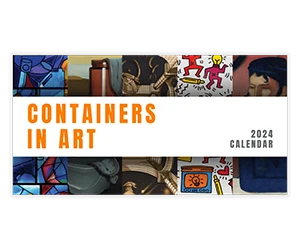 Free 2024 Containers In Art Wall Calendar