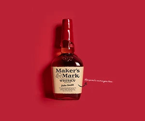 Free Maker's Mark Personalized Label