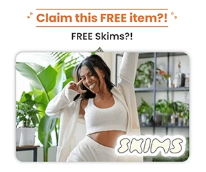Free stylish apparel from American shapewear and clothing brand Skims
