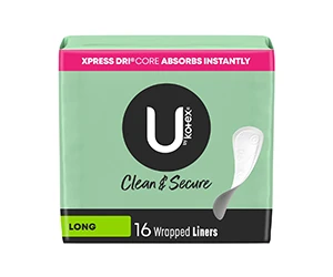 U by Kotex Liners at CVS Only $0.42 (reg $1.89)
