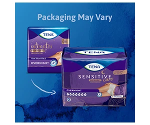 Free TENA Sensitive Care Overnight Underwear Kit