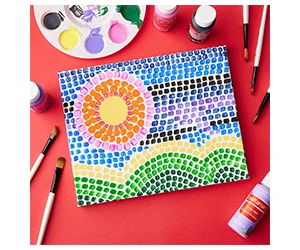 Free Alma Thomas Abstract Painting Craft Kit At Michaels On February 24th