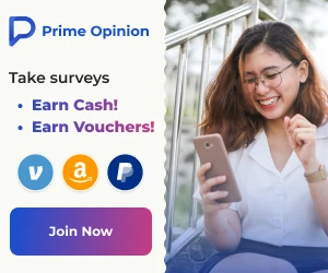 Make money online by taking exciting surveys on Prime Opinion