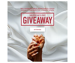 Win a New Purple Queen Mattress, Brooklinen Sateen Sheets, a Year's Supply of Laundry Sauce Pods, And One Candle From Laundry Sauce