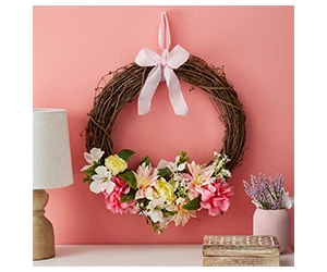Free Spring Wreath Craft Kit At Michaels On March 3rd