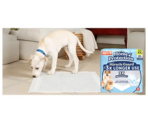 Free Hartz Miracle Guard XXL Disposable Dog Pads