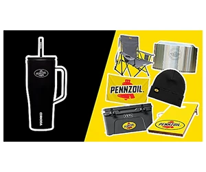 Win Pennzoil Grand Prize Pennzoil Tailgate Kit including a Solo Stove, Yeti Tundra cooler, camping chair, cornhole board set, Pennzoil flag & Pennzoil beanie