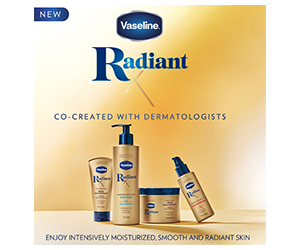 Free Vaseline Radiant X Deep Nourishment 100% Pure Shea Butter Body Cream, Lotion, And Body Oil Until May 31st