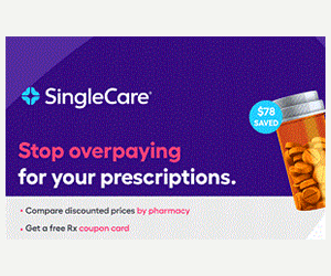 Receive $3 OFF the first eligible prescription from SingleCare