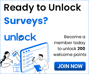 Join Unlock Surveys today and get paid for taking online surveys
