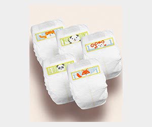 Free Cuties Complete Care Baby Diapers Sample
