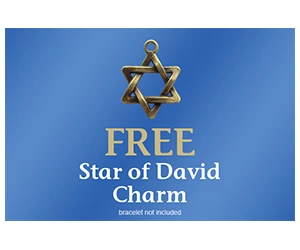 Free Star of David Charm