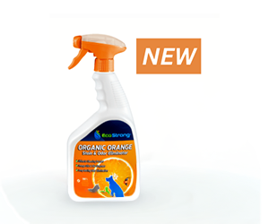 Free Organic Orange Pet Stain & Odor Eliminator Sample
