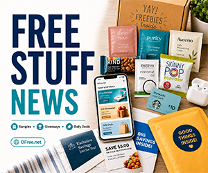 Free Stuff News: Fresh Free Samples, Giveaways & Deals Before They Disappear