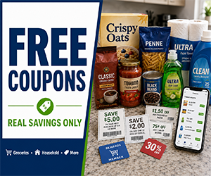 Free Coupons Without the Chaos: Cut Groceries, Beauty, Restaurants & Everyday Costs