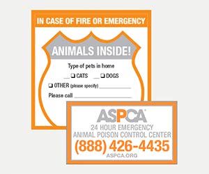 Free ASPCA Pet Safety Pack + Magnet