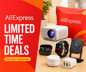 AliExpress Sunshine Savings: 70% Off, $90 Off Large Orders & More Right Now