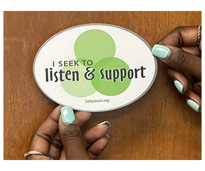 Free Safe Person Decal – Show Your Support!