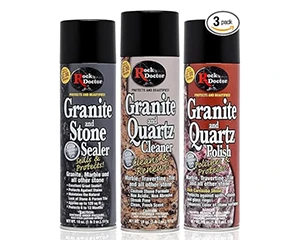 Win a 3-Pack Rock Doctor Granite & Quartz Care Kit!