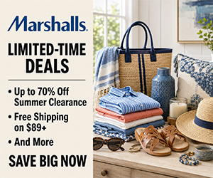 Marshalls Limited-Time Deals: Up to 70% Off Summer Clearance & Free Shipping on $89+