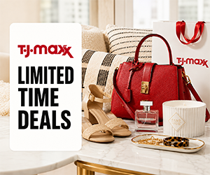 Up to 75% Less on T.J. Maxx Markdowns + Free Shipping Deal to Check Now