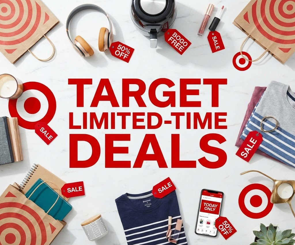 Target Limited Time Deals: Free GiftCards, BOGO 50% Off Candy, 50% Off Appliances & More