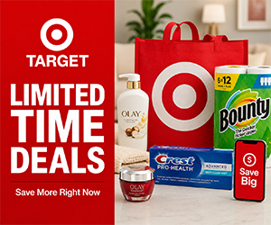 Target Final Hours: 60% Off Patio Furniture, $50 Off AirPods Pro 3, BOGO Burgers & More