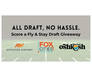 Win a 3-Night Trip for Two to Appleton, Wisconsin!
