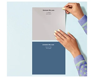 Free Sherwin-Williams Paint Swatch Samples - Refresh Your Palette!