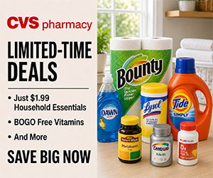 CVS Weekly Highlights: $1.99 Essentials, BOGO Vitamins & More