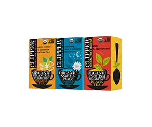 Free Box of Clipper Organic Tea Bags - Enjoy Pure, Natural Tea!