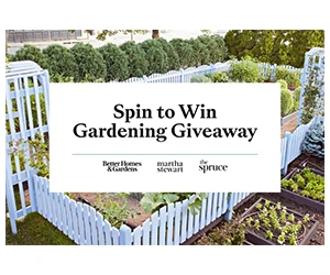 Win Home & Gardening Prizes from Better Homes & Gardens - Valued up to $350!