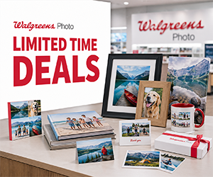 60% Off Cards & Canvas, 50% Off Photo Gifts & More: Walgreens Photo Deals Right Now