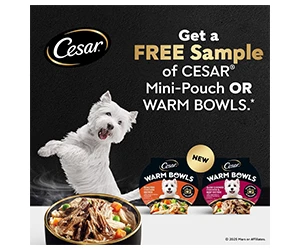 Free Cesar Dog Food Sample - Spoil Your Pup!