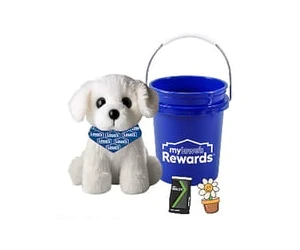 Free Mini Bucket, Puppy Plushie & Shoe Charms at Lowe's - April 4-5 Only!