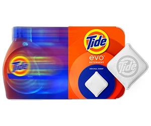 Free Tide Evo Detergent - First 10,000 Only!